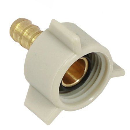 AMERICAN IMAGINATIONS 0.5 in. x 0.75 in. Lead Free Brass Pex Swivel Adapter AI-35180